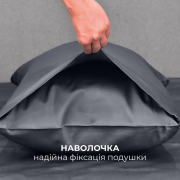 Постільна білизна Ideia сатин темно-сірий - Фото №8