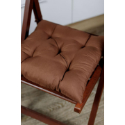 Подушка на стілець Фібра Прованс коричнева 029613 - Фото №4