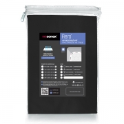 Простирадло на гумці сатинова Aero Black Diamond Sonex - Фото №3