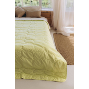 Покривало декоративне двостороннє Tahiti лайм-беж Sonex - Фото №4