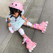 Роликові ковзани 30-34 Twista Yvolution YC01P4 рожеві - Фото №7