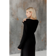 Сукня в'язана Ніколь максі Art Knit чорна - Фото №8