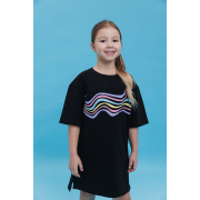 Платье ПЛ396 супрем Бемби Y00-черный - Фото №3