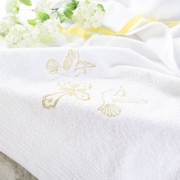 Крижма махрова Papaella 8-01594 біла - Фото №6