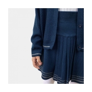 Кофта для девочки Герда с люрексом Art Knit синий - Фото №4