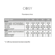 Жіноча тепла піжама Теплик VEL051 джемпер і штани Cosy шоколад - Фото №7