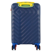 Чемодан 20 S Blue T5807-1 Semi Line DAS303195 - Фото №10