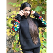 Худі жіноче Магнолія Lesia чорне - Фото №4