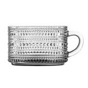 Чашка скляна 330 мл Verbena Ardesto AR5030 сіра - Фото №3