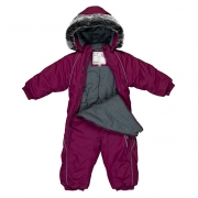 Дитячий зимовий термокомбінезон ORION Huppa 36300030 бургунди - Фото №5