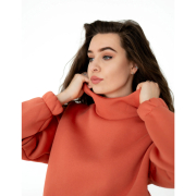 Худі жіноче базове на гумці Поділля Lesia коралове - Фото №5