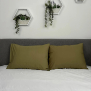 Комплект наволочек ТЕП ранфорс олива - Фото №3