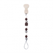 Тримач для пустушки Коричневий Nattou 878579 - Фото №3