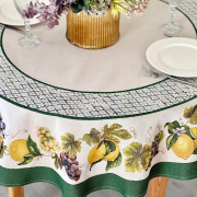 Скатертина гобеленова кругла LiMaSo Round044VE - Фото №8