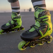 Роликові ковзани 34-37 Сombo Neon NT10G4 салатові - Фото №12