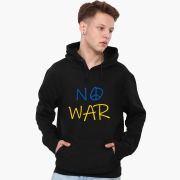 Худи мужской No War MobiPrint 9225-3703 черный - Фото №3