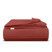 Детский вафельный плед-покрывало Ruby Greek Waffle Cosas - Фото №3