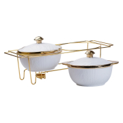 Марміт круглий 2х1.5 л Yiwu HP1040 - Фото №5