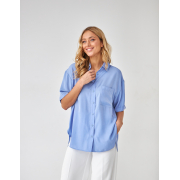 Сорочка літня Wear me блакитна CB000003239 - Фото №6