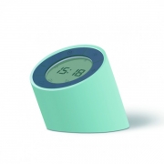 Будильник-лампа з регулюванням яскравості 8х9,5см The Edge Light Gingko G001GN зелений - Фото №6