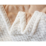 Плед-покривало мікрофібра Homytex бежевий - Фото №6