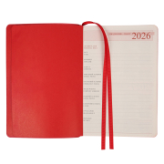 Щоденник датований А5 368 стор Vitto Leo Planner 252643 червоний - Фото №11