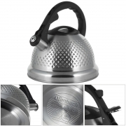 Чайник зі свистком 2,7л Kamille 100306 - Фото №3