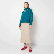 Худі жіноче Поділля Lesia аквамарин - Фото №5