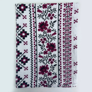 Рушник вафельний кухонний Традиції ТМ Emily червоний - Фото №7