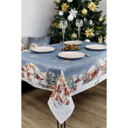Скатертина гобеленова Блакитне сяйво Прованс - Фото №6