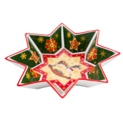 Салатник фарфоровий 26 см Christmas Collection Lefard 986-138 - Фото №4