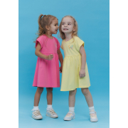 Платье ПЛ392 супрем Бемби C00-лимонный - Фото №4