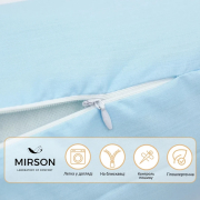 Подушка-валик 8101 Eco Line Blue EcoSilk мікросатин MirSon - Фото №10