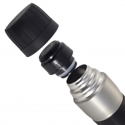 Термос із нержавіючої сталі Kamille 950мл 2039 сірий - Фото №3