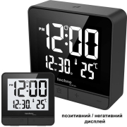 Часы настольные WT375 Black Technoline DAS302469 - Фото №4