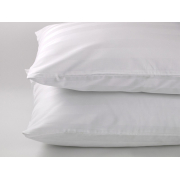 Набір із 2 наволочок страйп-сатин Руно 3х3 білий - Фото №4