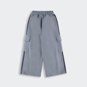 Штаны для девочки ШР896 трикотаж Бемби X00-серый - Фото №3