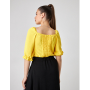 Блуза літня Wear me жовта CB000003463 - Фото №5