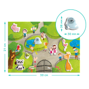 Розвиваюча гра Магнітний Зоопарк Dodo 200207 - Фото №8