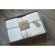 Комплект постільної білизни SoundSleep Stonewash Adriatic milky молочний - Фото №16