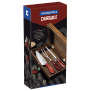 Набір для барбекю 3 предмети Barbecue Tramontina 21198/764 - Фото №3