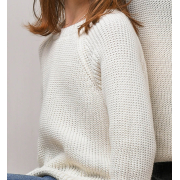 Джемпер для девочки Mari Art Knit молочный - Фото №4