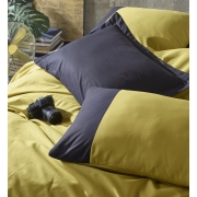 Постельное белье Plain Hardal-Siyah ранфорс Cotton Box - Фото №3