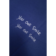 Комплект постельного белья Cat Smile Emily микрофибра темно-синий - Фото №4