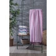 Рушник для сауни та пляжу Pompon Arya м'ятний - Фото №3