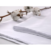 Набір із 2 сатинових наволочок Руно білий - Фото №4