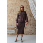 Джемпер в'язаний Katrin new Art Knit шоколад - Фото №3