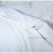 Комплект постільної білизни SoundSleep Stonewash Adriatic milky молочний - Фото №14