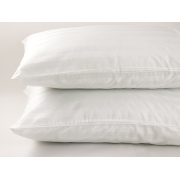 Набір із 2 наволочок страйп-сатин Руно 2х2 білий - Фото №3