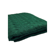 Плед в'язаний Hit Kosa-01 Прованс зелений - Фото №5